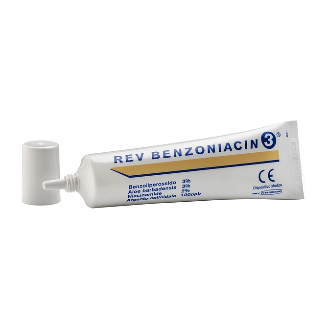 Rev Benzoniacin 3 Crema 30 Ml