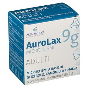 Microclismi Per Adulti Aurolax 6 Contenitori 9 G