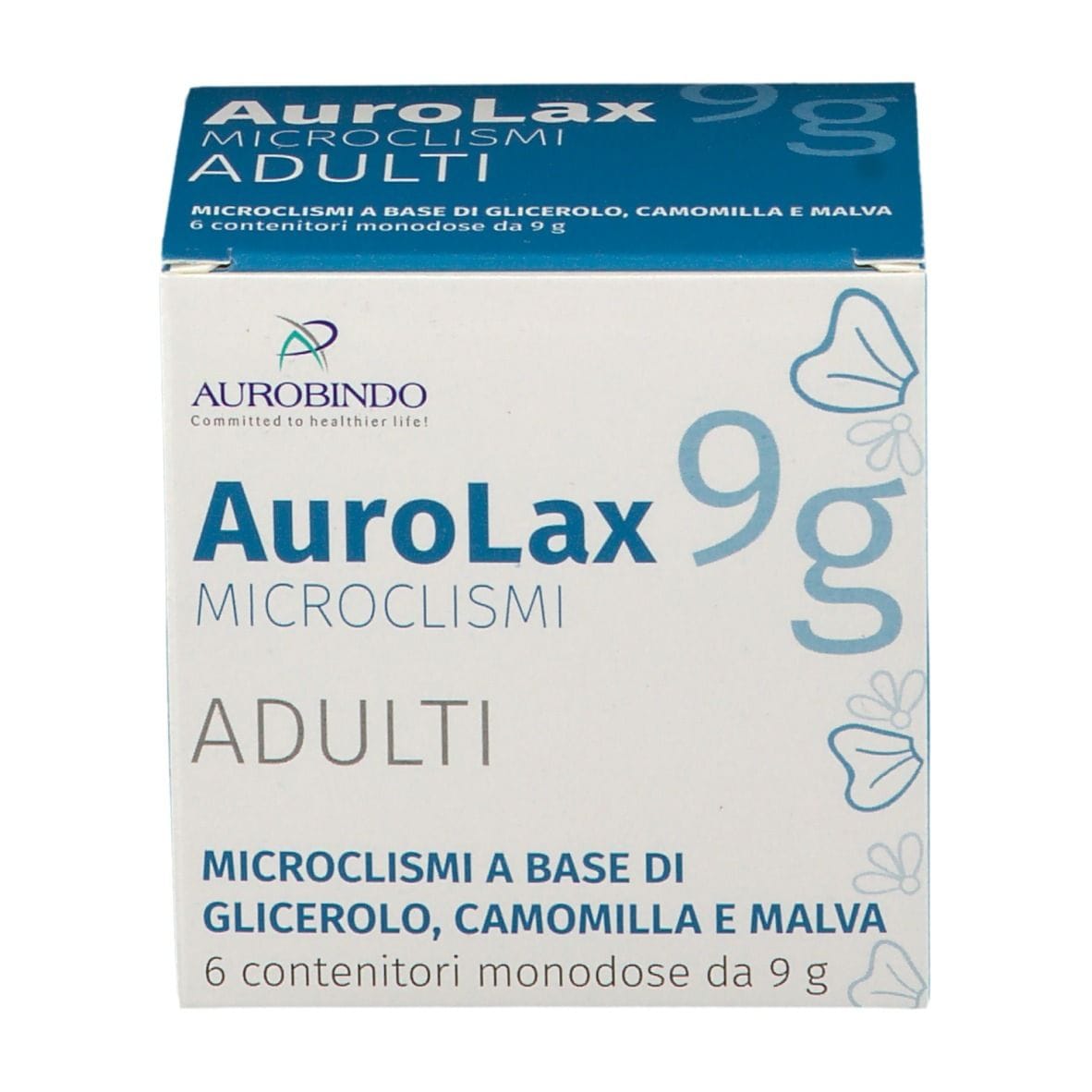 MICROCLISMI PER ADULTI AUROLAX 6 CONTENITORI 9 G
