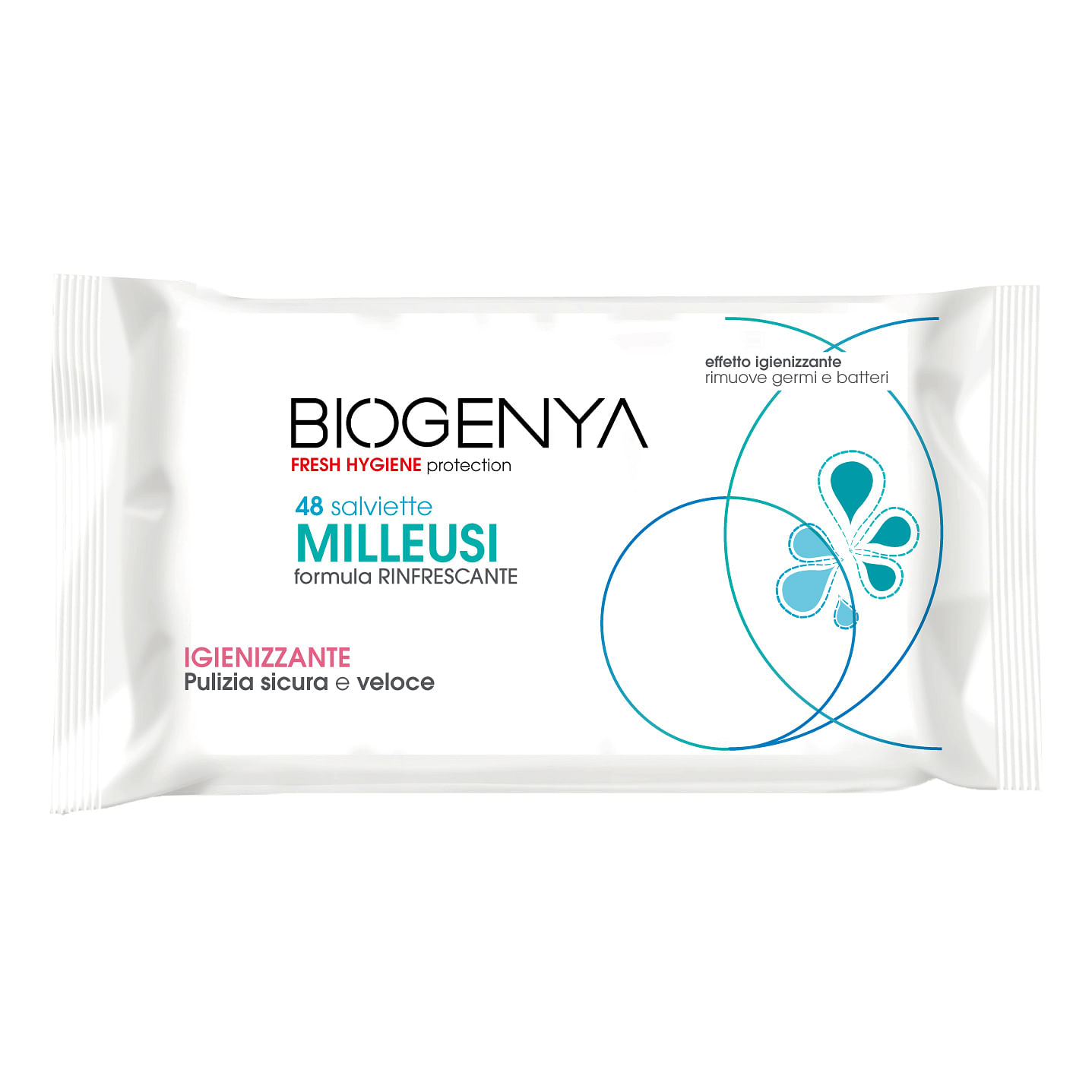 Biogenya Milleusi Igienizzanti 48 Pezzi