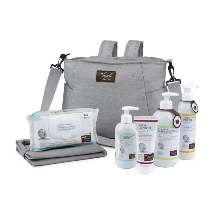 FIOCCHI DI RISO COFANETTO BORSA FASCIATOIO