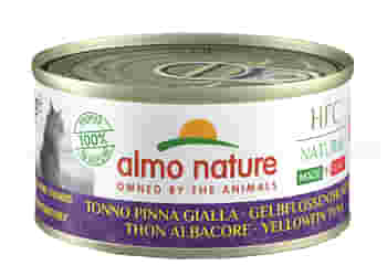 HFC CAT NATURAL TONNO PINNA GIALLA 70 G
