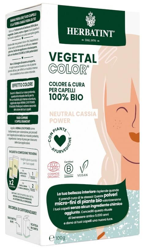 HERBATINT VEGETAL COLOR NEUTRAL CASSIA POWER ITA 100 G