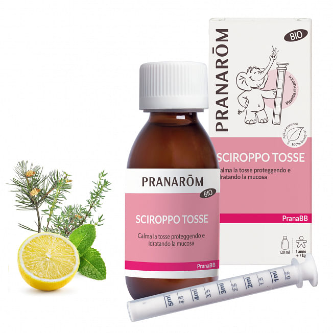 Pranarom Pranabebe' Sciroppo Bebe' Gola 120 Ml