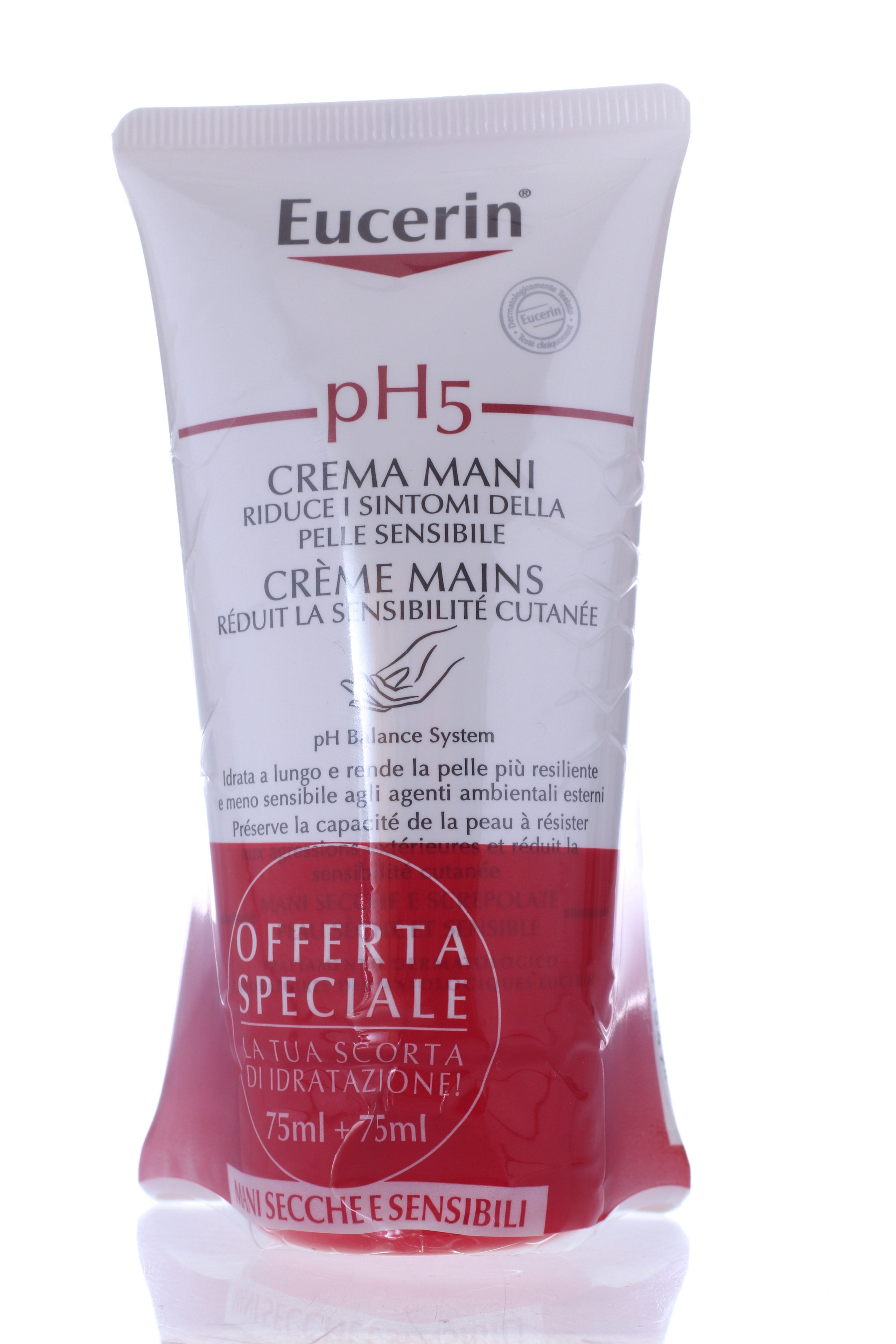 Eucerin Bipacco Ph5 Crema Mani 75 Ml + 75 Ml