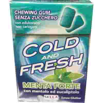 COLD AND FRESH CHEWING GUM SENZA ZUCCHERO 20 PEZZI