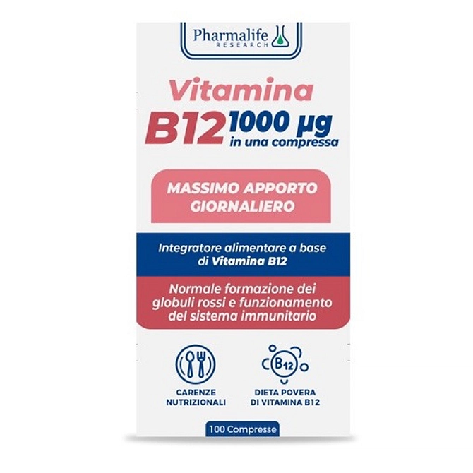 Vitamina B12 100 Compresse Vitacurveg