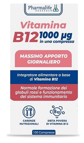 Vitamina B12 100 Compresse Vitacurveg