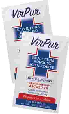 VIRPUR SALVIETTA IGIENIZZANTE MONOUSO