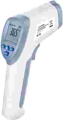 TERMOMETRO FRONTALE A INFRAROSSI RANGE TEMPERATURA CORPOREA 32-43 GRADI DISTANZA MISURAZIONE 1-3 CM