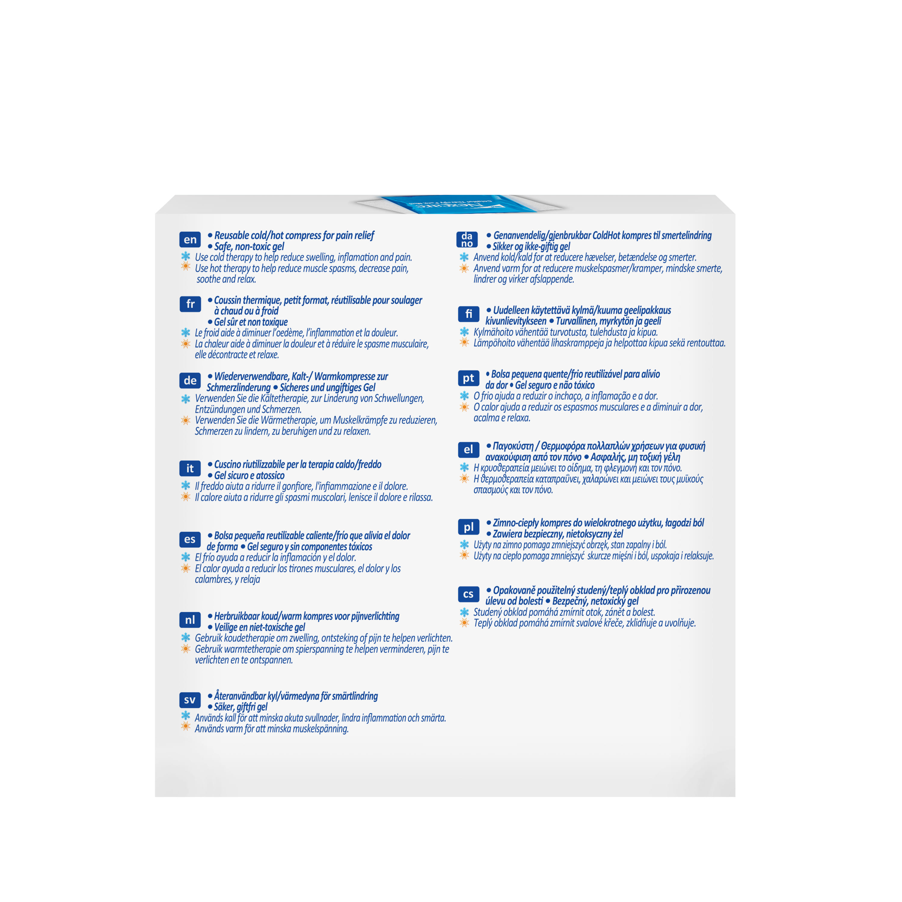 CUSCINETTO NEXCARE COLDHOT THERAPY PACK MINI 11X12CM