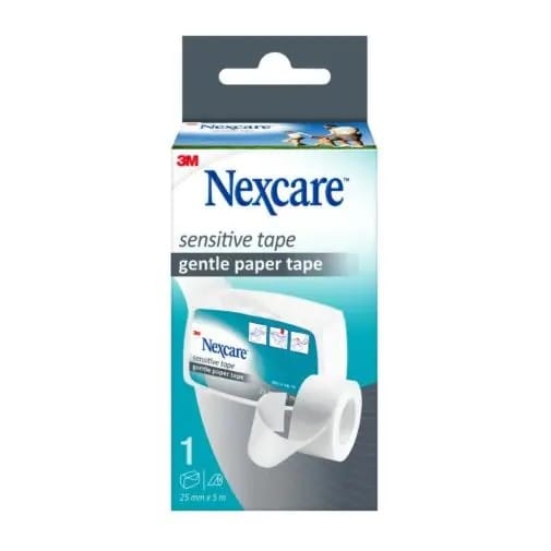 Cerotto Su Rocchetto Nexcare Sensitive Tape 2,5 X500 Cm Con Dispenser