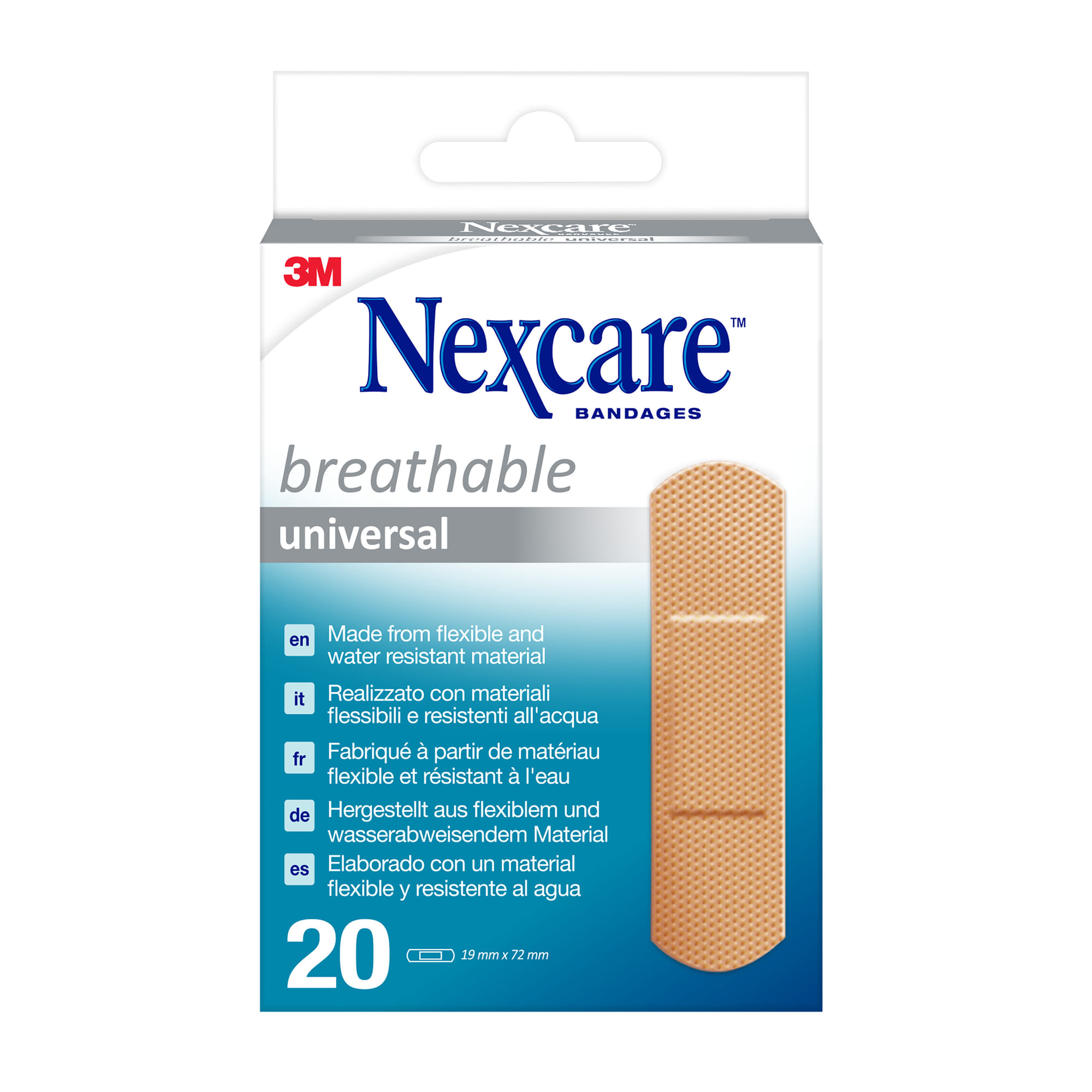Cerotto Preparato Nexcare Universal N0320 Ns 0 19 X72 Mm 20 Pezzi