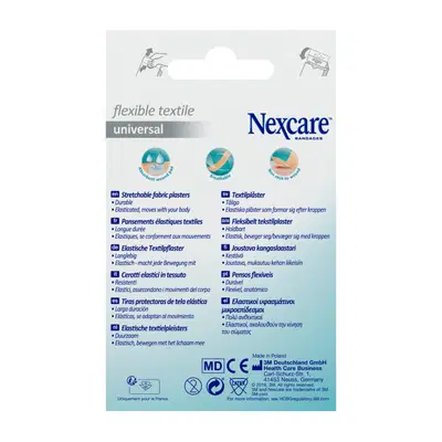 CEROTTO PREPARATO NEXCARE TEXTILE N0420AS ASSORTITI 3 MISURE 10 CEROTTI 19X72MM + 6 CEROTTI 25X72MM + 4 CEROTTI 22,5MM CEROTTO PREPARATO NEXCARE TEXTILE N0420AS ASSORTITI 3 MISURE 10 CEROTTI 19X72MM + 6 CEROTTI 25X72MM + 4 CEROTTI 22,5MM