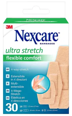 CEROTTO PREPARATO NEXCARE COMFORT 360 GRADI N1130ASD04 ASSORTITI 3 MISURE 14 CEROTTI 22X57MM + 6 CEROTTI 23X28MM + 10 CEROTTI 28X76MM CEROTTO PREPARATO NEXCARE COMFORT 360 GRADI N1130ASD04 ASSORTITI 3 MISURE 14 CEROTTI 22X57MM + 6 CEROTTI 23X28MM + 10 CEROTTI 28X76MM