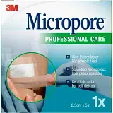 CEROTTO IN CARTA MICROPORE SURGICAL TAPE TAN M5X25MM