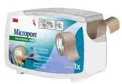 CEROTTO IN CARTA MICROPORE SURGICAL TAPE TAN M5X25MM DISPENSER