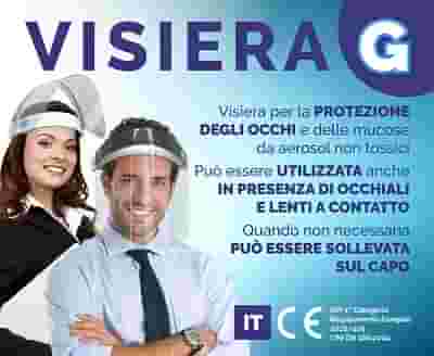 VISIERA G PROTEZIONE OCCHI E MUCOSE DA AEROSOL NON TOSSICI