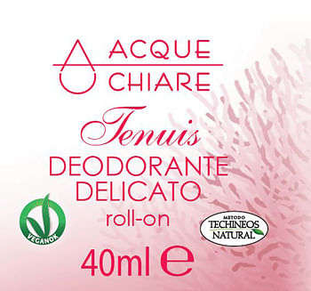 Tenuis Deodorante Delicato Roll On 40 Ml