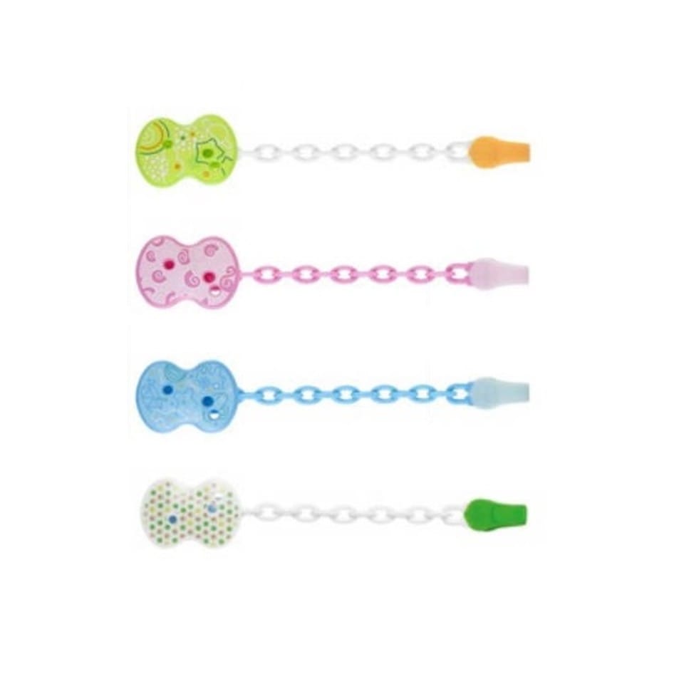 Chicco Clip Con Catenella Mixed Colors New 2020