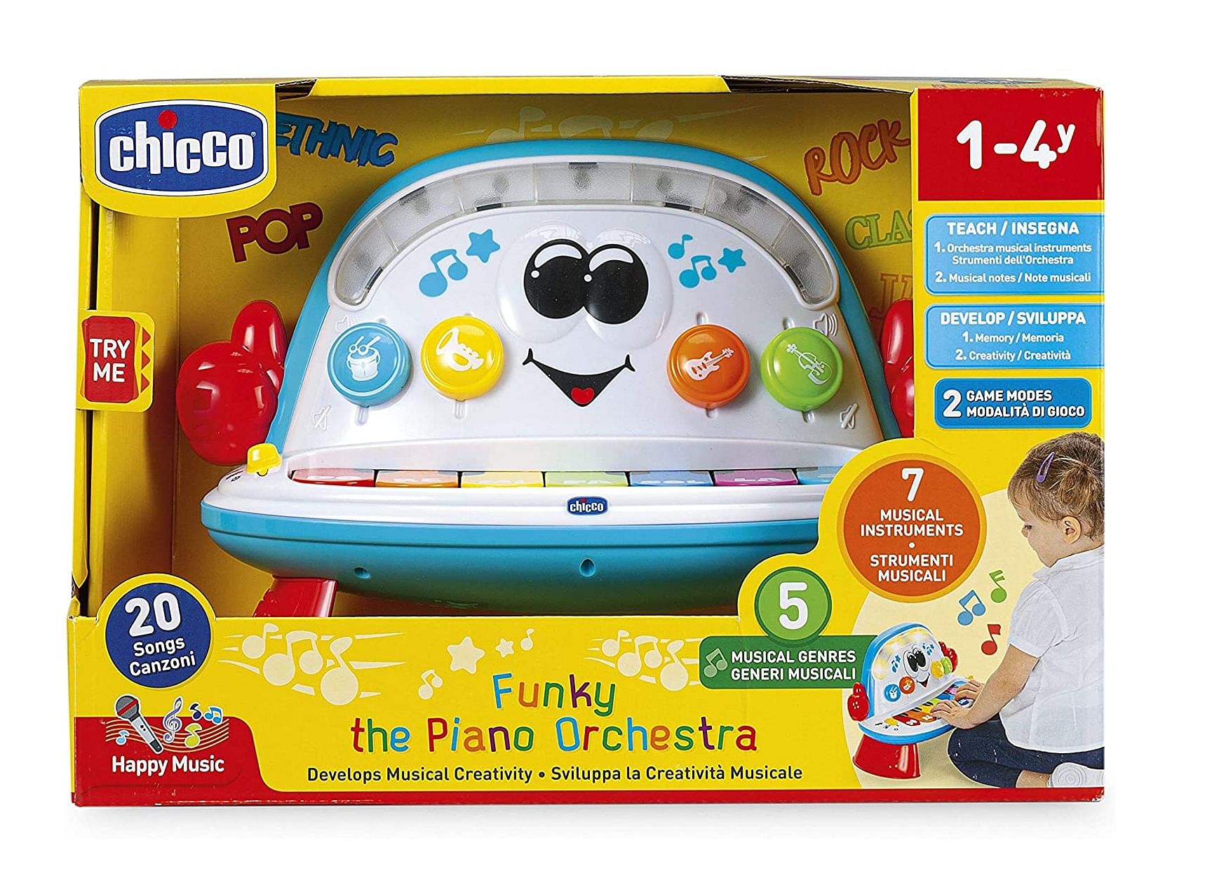 Chicco Gioco Funky The Piano Orchestra