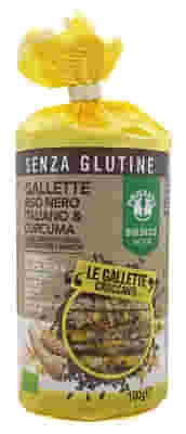 PROBIOS GALLETTE RISO NERO/CURCUMA 100 G