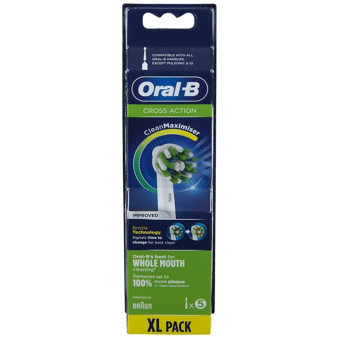 ORALB CROSS ACTION EB50 TESTINE PER SPAZZOLINO ELETTRICO 5 PEZZI
