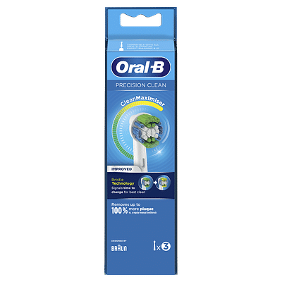 ORALB PRECISION CLEAN EB20 TESTINA PER SPAZZOLINO ELETTRICO 3 PEZZI