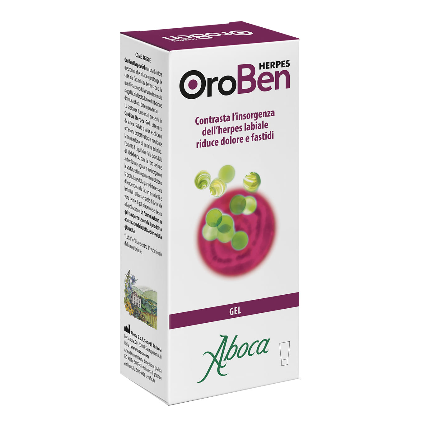 OROBEN HERPES GEL 8 ML