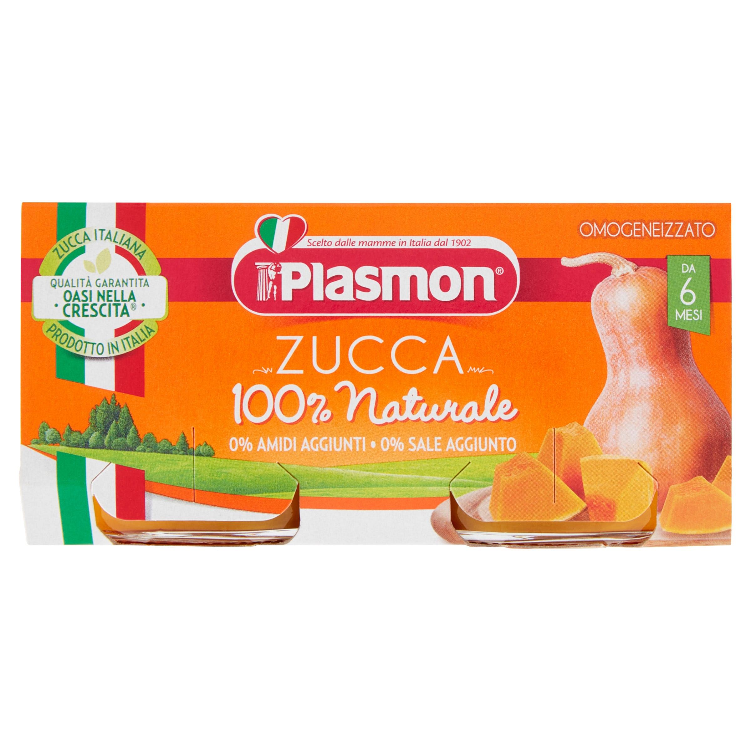 Plasmon Omogeneizzato Zucca 2 X 80 G