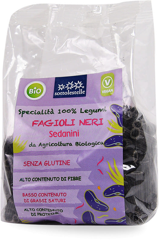 SEDANINI 100% FAGIOLI NERI 250 G