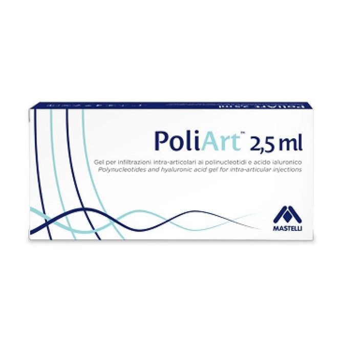 Siringa Intra Articolare Poliart 20 Mg/Ml Acido Ialuronico 2,5 Ml