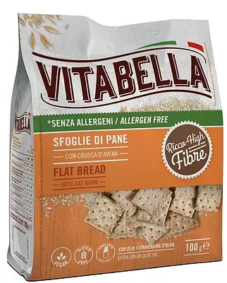 VITABELLA FLAT BREAD 100 G VITABELLA FLAT BREAD 100 G