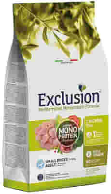 EXCLUSION MEDITERRANEO MONOPROTEIN NOBLE GRAIN ADULT CHICKEN SMALL 2KG