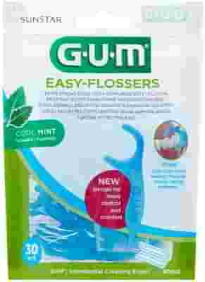 GUM EASY FLOSSERS FORCELLA 30 PEZZI NEW