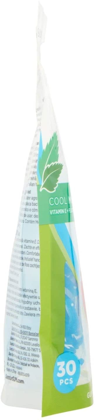 GUM EASY FLOSSERS FORCELLA 30 PEZZI NEW