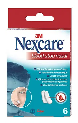 TAMPONE NASALE NEXCARE BLOOD STOP N1700NP 6 PEZZI TAMPONE NASALE NEXCARE BLOOD STOP N1700NP 6 PEZZI