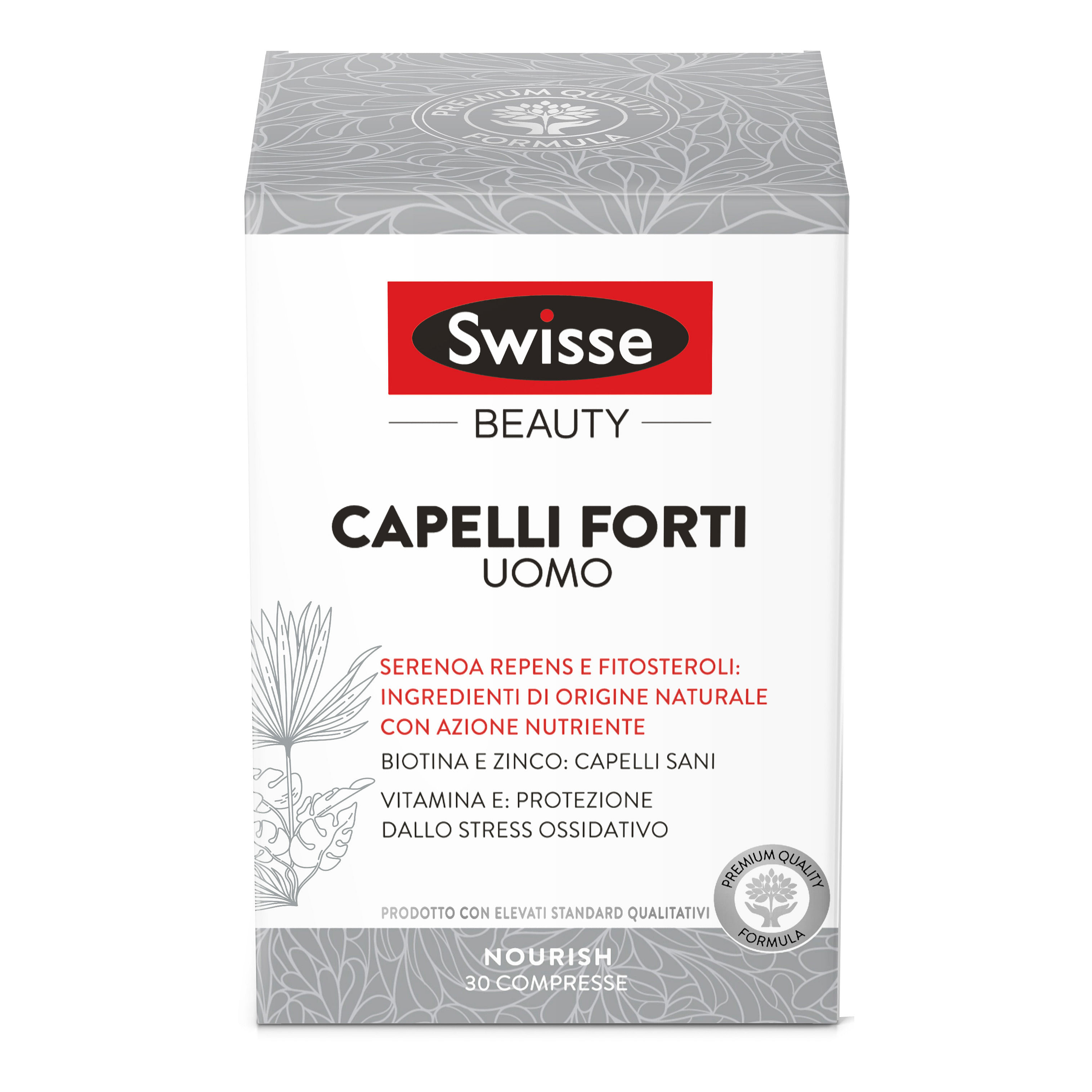 Swisse Capelli Forti Uomo 30 Compresse