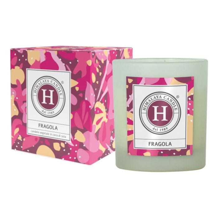 HIMALAYA CANDELA PROFUMATA ALLA FRAGOLA 200 G