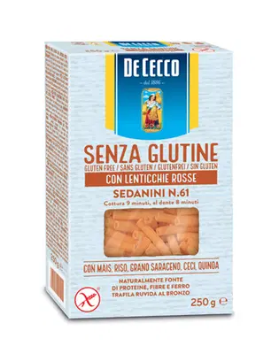 DE CECCO SEDANINI N61 LENTICCHIE ROSSE 250 G DE CECCO SEDANINI N61 LENTICCHIE ROSSE 250 G