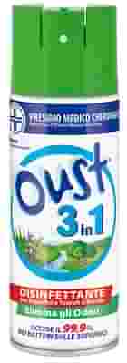 OUST 3 IN 1 DISINFETTANTE PER SUPERFICI E TESSUTI D'ARREDO 400 ML