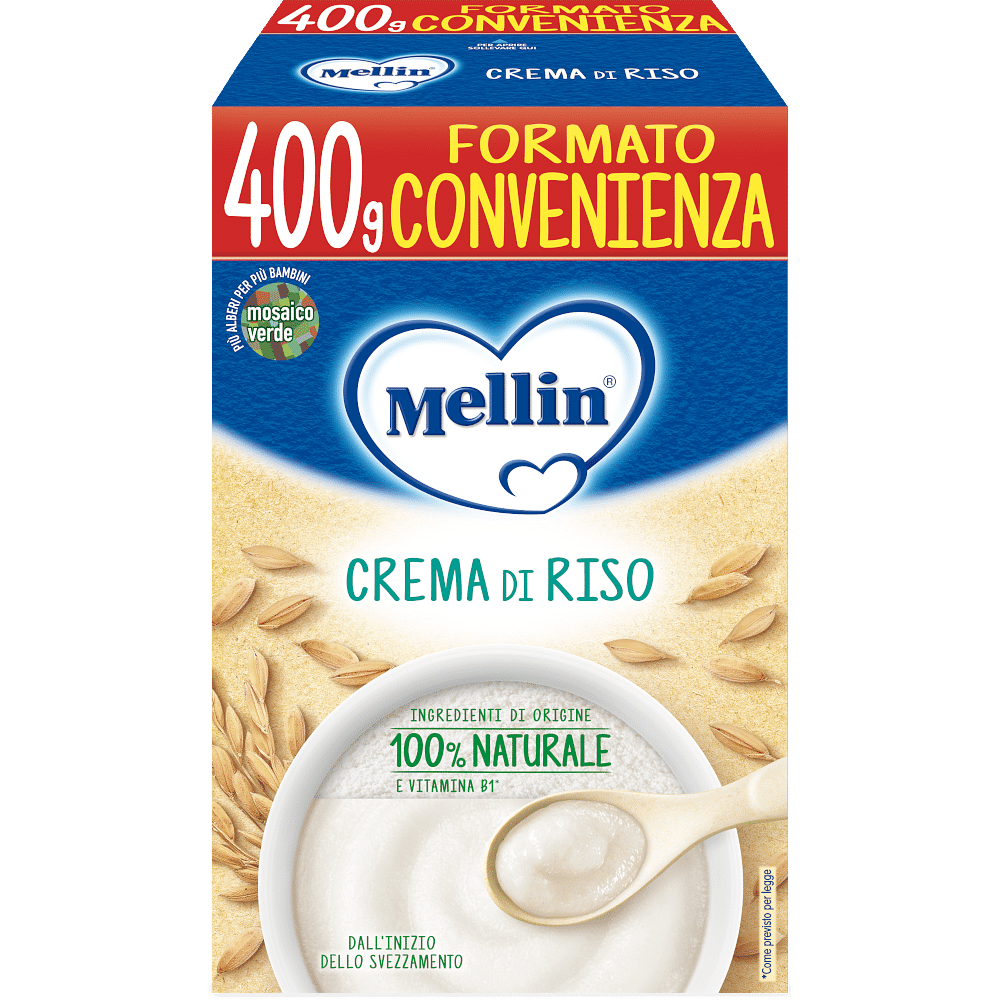 Mellin Crema Di Riso 400 G