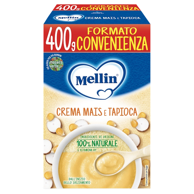 Mellin Crema Mais/Tapioca 400 G