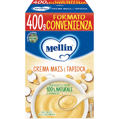 MELLIN CREMA MAIS/TAPIOCA 400 G
