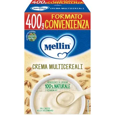 MELLIN CREMA MULTICEREALI 400 G MELLIN CREMA MULTICEREALI 400 G