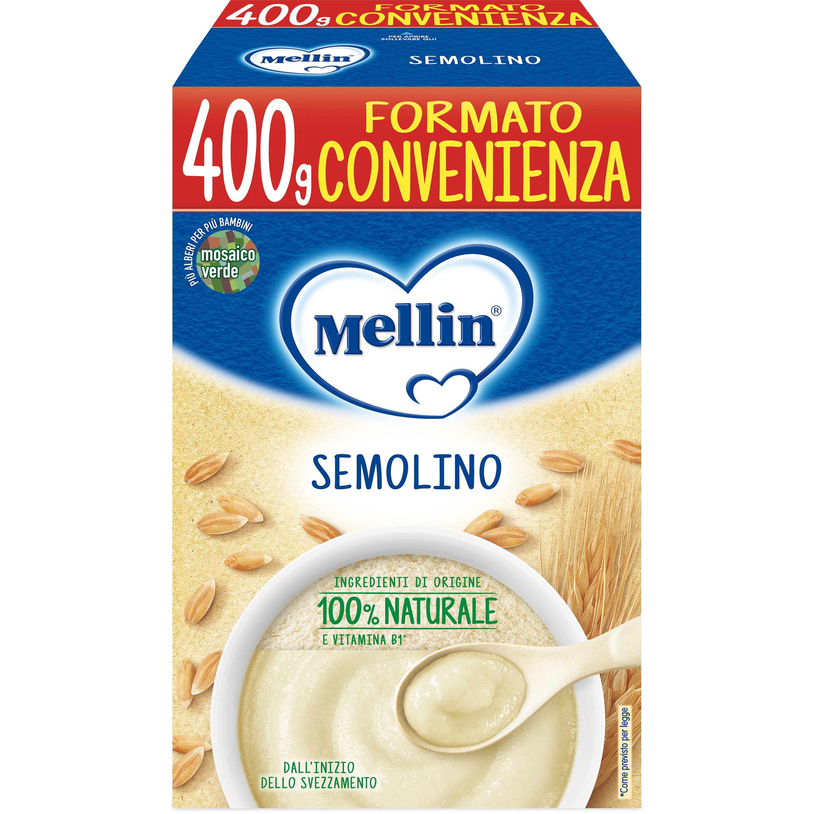 Mellin Semolino 400 G