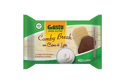 GIUSTO SENZA GLUTINE COMBY BREAK CREMA LATTE