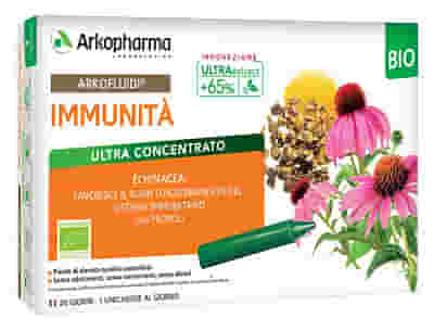 ARKOFLUIDI IMMUNITA' PROPOLI ECHINACEA BIO 20 FIALOIDI 15 ML
