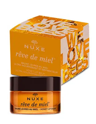 NUXE REVE DE MIEL BALSAMO LABBRA RIPARATORE AL MIELE EDIZIONE LIMITATA WE LOVE BEES 15 G NUXE REVE DE MIEL BALSAMO LABBRA RIPARATORE AL MIELE EDIZIONE LIMITATA WE LOVE BEES 15 G