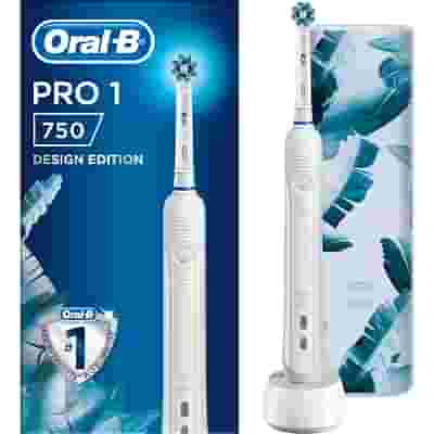 ORALB PRO1 COLOUR CROSS ACTION SPAZZOLINO ELETTRICO BIANCO